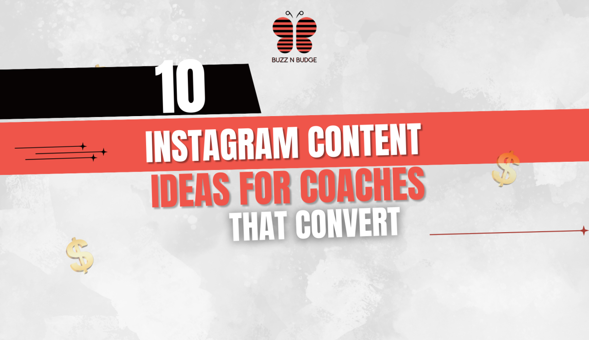 Instagram content ideas for coaches