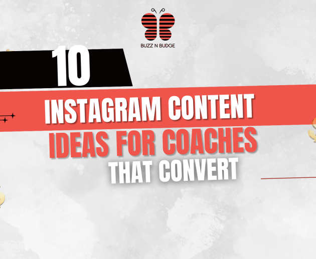 Instagram content ideas for coaches