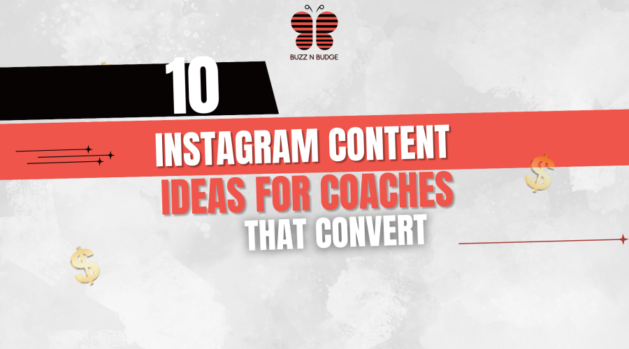 Instagram content ideas for coaches