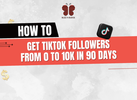 Step-by-step guide showing how to grow a TikTok account from 0 to 10K followers in 90 days with trending content and algorithm hacks.