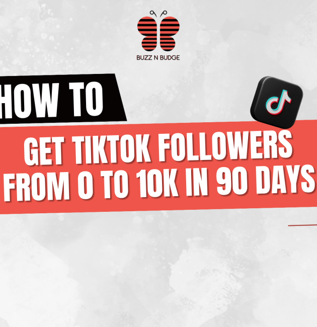 Step-by-step guide showing how to grow a TikTok account from 0 to 10K followers in 90 days with trending content and algorithm hacks.